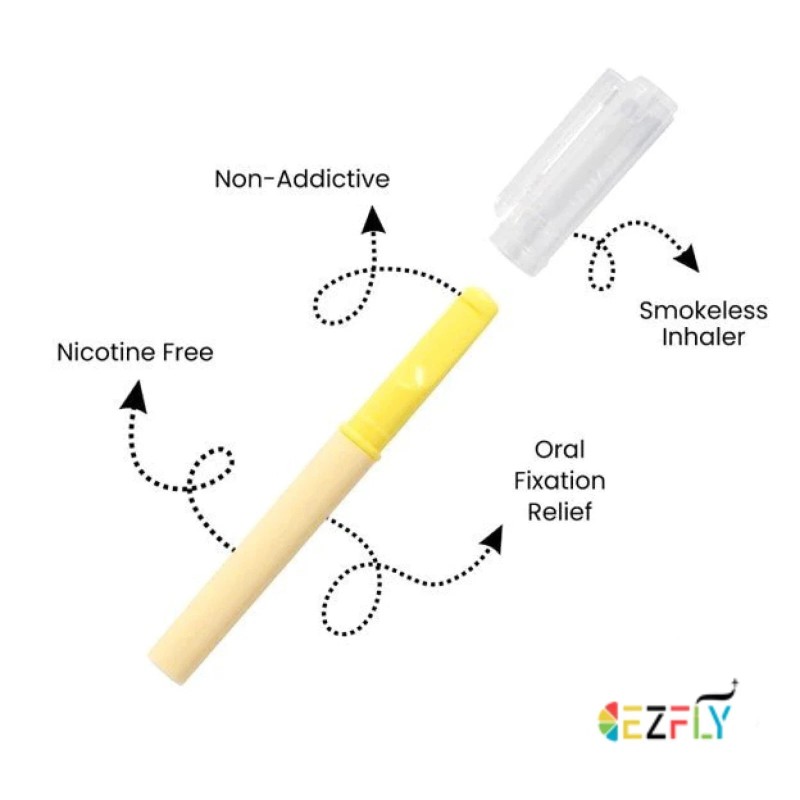 Cigtrus Ezfly Variety Oral Fixation Smokeless Habit Replacement - Yellow