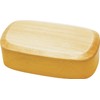 Yamako Hollow Bento Box Square 887224, Natural, 16.9 fl oz