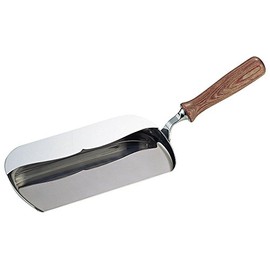 Wadasuke Manufacturing 2672-0401 Dust Pan, Wooden Handle Handle, Guard Included, Large