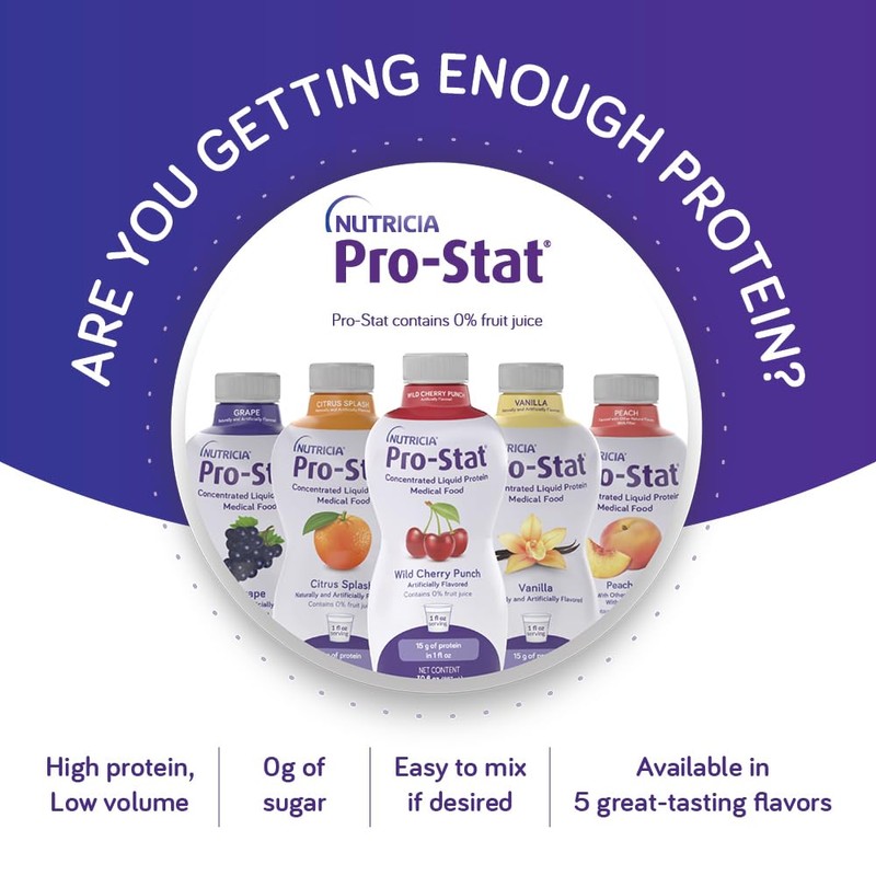 Pro-Stat Concentrated Liquid Protein Medical Food - Grape Flavor, 30