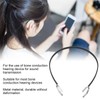 Bone Conductor Headband Metal Lightweight Low Loss Sound Amplifier Wearing