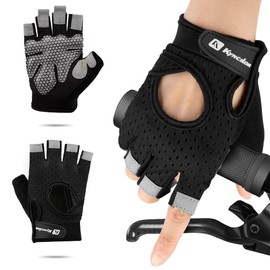 WOTOW Cycling Sports Gloves for Mens and Womens, Fitness and Bicycle Gloves, Half-Finger and Breathable Non-Slip Design for Lifting, Fitness or Outdoor Training