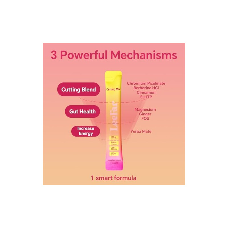 Cutting Drink Mix - Berberine & Yerba Mate for Metabolism