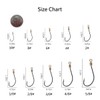 Dyxssm Swivels Fishing Hooks 360° Rotating Fishing Hook, 360° Rotation