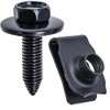 Rexka 15 Sets M8-1.25 Extruded U Nuts & Body Bolts