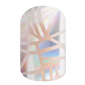 Jamberry Nail Wrap~Shattered Glass~Half Sheet (+Bonus Accent Sheet)