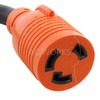 AC WORKS NEMA L6-30 Rubber SOOW 10/3 Extension Cord (10FT)