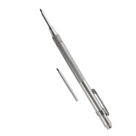 Dapetz ® Tungsten Carbide Scriber Pen, Glass Scribe Tool Engraving Pen with Retractable Tungsten Carbide Tip for Glass, Ceramics and Hardened Steel, 150mm 6"