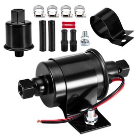 CarBole 4-7 PSI Electric Fuel Pump Low Pressure, 12V Inline Universal Diesel Gasoline Pump for Carburetors Trucks Boats Generator Engine Cars Replacement, E8012S, P60430, EP12S, FD0002, 6414671