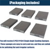 Tonmp 6 PCS 320 Grit Hand Sanding Blocks Set -