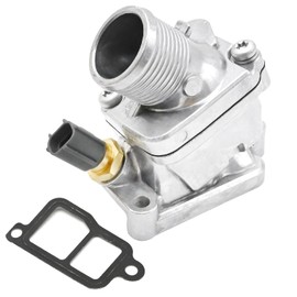 SYOWADA 31293700 Engine Coolant Thermostat Water Inlet Assembly, Replacement for Volvo C70 2002-2004 S80 2004-2006 XC70 2003-2006 XC90 2003-2006, Replaces 31293698