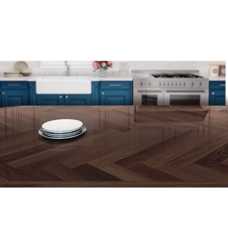 Varathane 363904 Super Glaze Pour-On High Gloss Epoxy, Quart, Aged