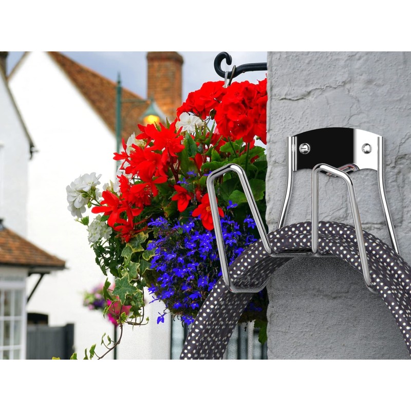 JBscoop Garden Hose Holder, Garden Hose Hanger Wall Mount for