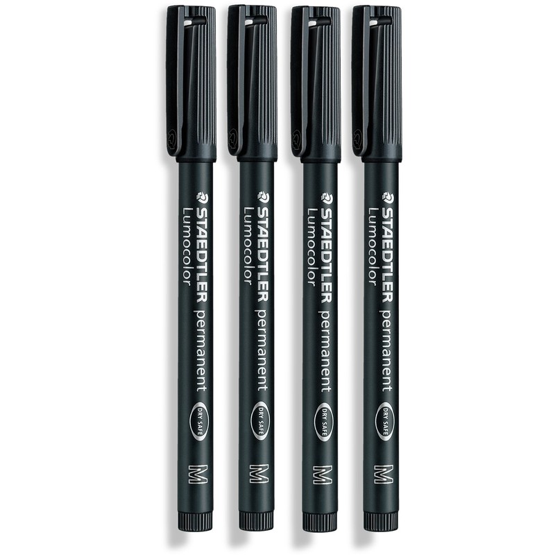 Staedtler Fineliner Universal Pen, Foil Pen, Lumocolor Permanent, Staedtler Box