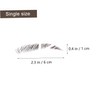 WOONEKY Instant Natural Brows 6pcs Hair-like Eyebrow Stickers False Eyebrows