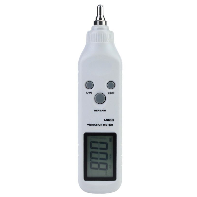 Vibration Meter Tester Gauge Analyzer Measure Precision Sensitivity Accelerometer AS63D