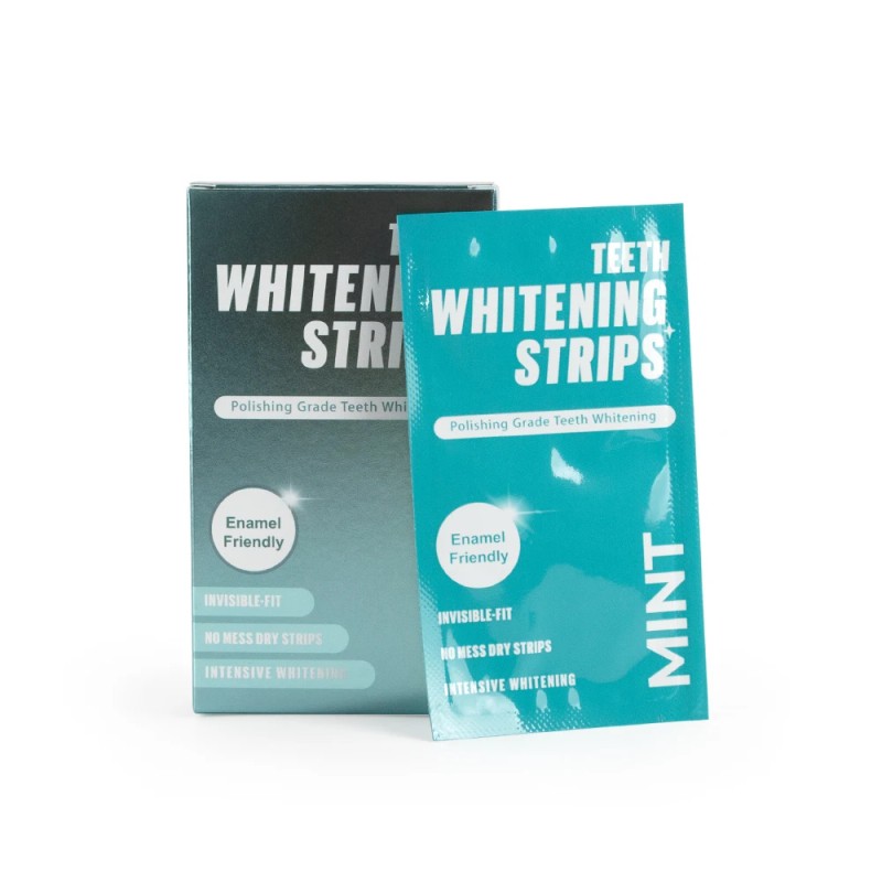 Fast Result 3hp Peroxide Teeth Whitening Strips 14 Treatment Non