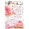 To A Special Friend Birthday Card - Size 6" X