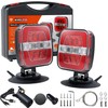 Kedite Wireless Trailer Lights Kit, Portable Magnetic LED Trailer Light,