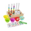 Baoblaze Montessori Balls in Cups, Beads Test Tube Toy, Rainbow