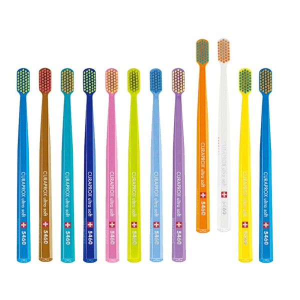 Kraprox Super Fine Bristle Toothbrush, Ultra Soft, CS5460, Pack of 12