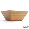 Belari 6.25" Bamboo Bowl Set - Bamboo Reusable Bowls -