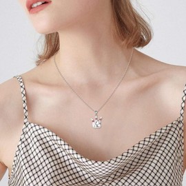 YFN Sterling Silver Bowling Pins and Ball Pendant Necklace - Bowling Jewelry for Women and Men - Bowler Gifts