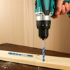 5PCS Tungsten Carbide Masonry Drill Bit Set with Carbide Tips,