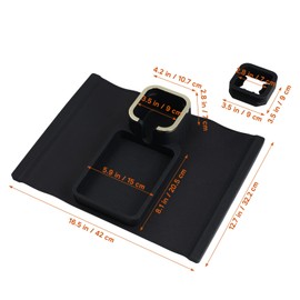 Cabilock Silicone Cup Holder for Couch:Recliner Table Tray Anti-Spill and Anti-Slip Portable Couch Drink Holder arm Table Couch Accessories Suitable for Recliner Table