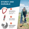 HANTOP Digging Spade and Shovel - Drain, Transplanting, Trenching -