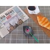 Coffee Spoon and Rest for Coffee Bar Accessories, Leaf Small