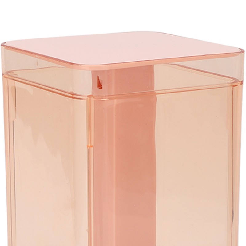 Lipstick Holder Auto Lifting Dustproof Large Capacity Transparent Window Lipstick