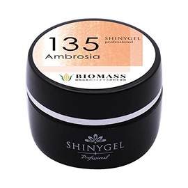 SHINY GEL Biomascara Gel 135, 0.2 oz (4 g), Ambrosia UV/LED Compatible, JNA Test Color