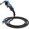 HIZONE 15AK MIG Welding Gun with 10FT Cable Euro Connector