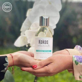 KOKOS Organic, Jabon Intimo Femenino, Gel de Baño, Higiene Intima Femenina, 100% Natural, Uso diario, Nivel el PH, Libre de Químicos, Contenido 250 ml