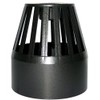 FLOPLAST 110mm Ring Seal Vent Terminal - Black