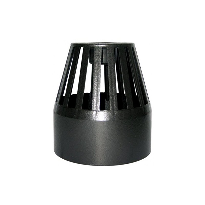 FLOPLAST 110mm Ring Seal Vent Terminal - Black