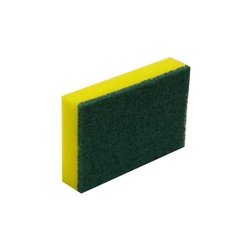 Nab Clean Scourer and Sponge 10-Pieces, 100 x 75 mm