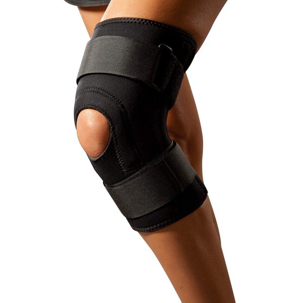 Knee Support LOREY KN10029 4 mm thick neoprene with nylon coating on both sides Size:L