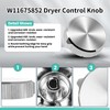 W11675852 W11328381 Washer Dryer Control Knob Timing Knob (Large) Compatible