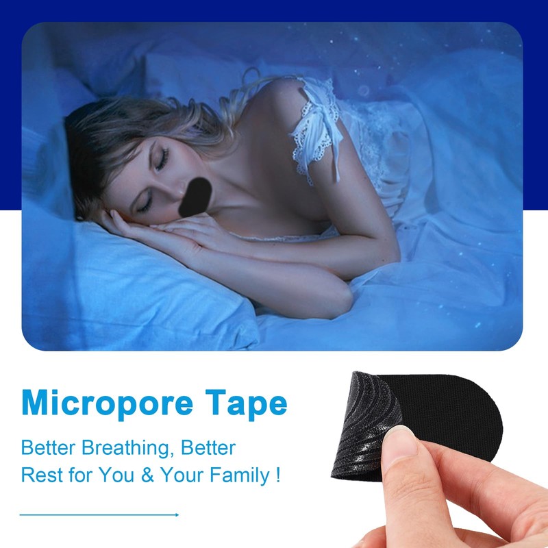 Mund-Tape zum Schlafen, 42 Tabletten Schlaf Mund-Tape zur Verbesserung des