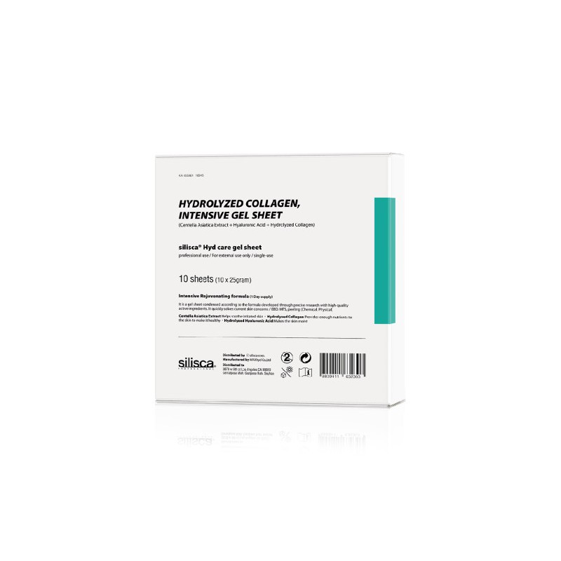 Silisca Heidicare Gel Sheet 25g Sensitive Skin Soothing Cooling Collagen