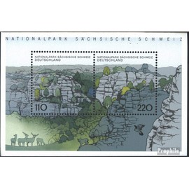 FRD (FR.Germany) block44 (complete.issue.) 1998 National- and Parks (Stamps for collectors) Landscapes