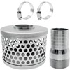 BITOTU Round Hole Suction Strainers Hose Clamps and Combination Hose
