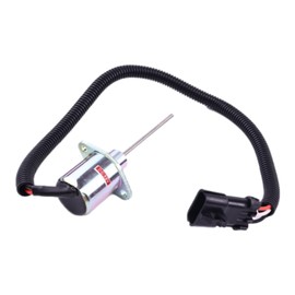 JEENDA Fuel Shut Off Solenoid 25-38109-05Z 1503ES-12A5SUC9SCC28 SA-5019 SA-4668-S Compatible with Kubota Engine V2203-DI Carrier Vector 1800 1800MT 1800-04 1800-04MT