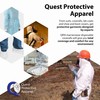 Quest Barrierwear Disposable Coveralls for Light Splash and Dry Environments