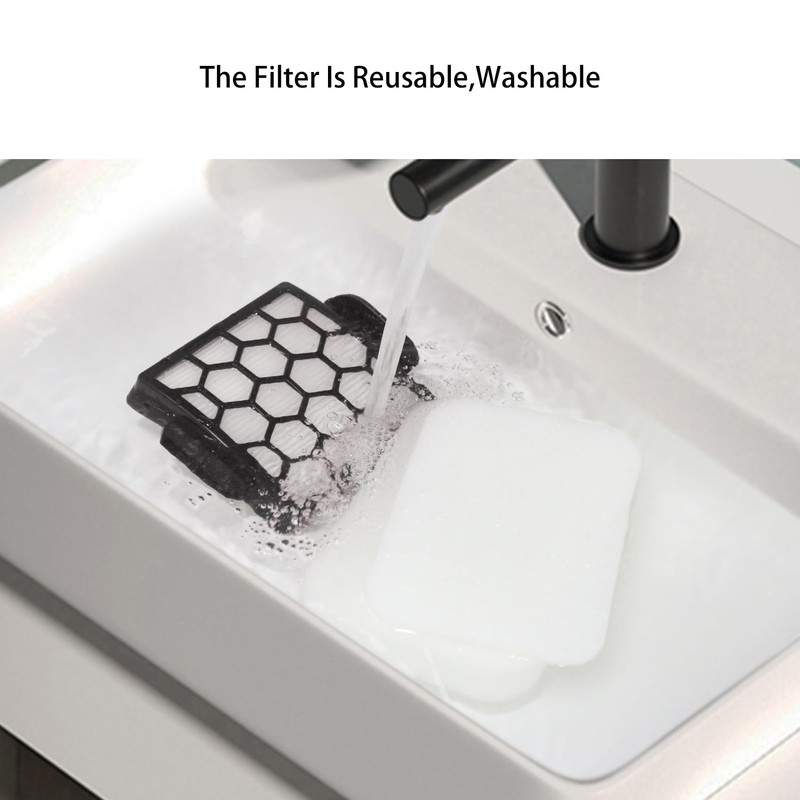 Replacement Filter Compatible with Shark NV150 NV250 ZU60 ZU62 ZU51