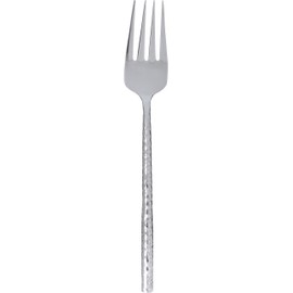 Carlisle 60202 Hammered Stainless Steel Cold Meat Fork, 12"