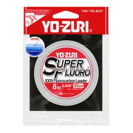 Yo-Zuri YZ-SF-8LB-NCL-30YD: Superfluoro 30Yd 8Lb, Natural Clear