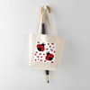 CafePress LADYBUG DUO Tote Bag Reusable Natural Beige Canvas Shopping